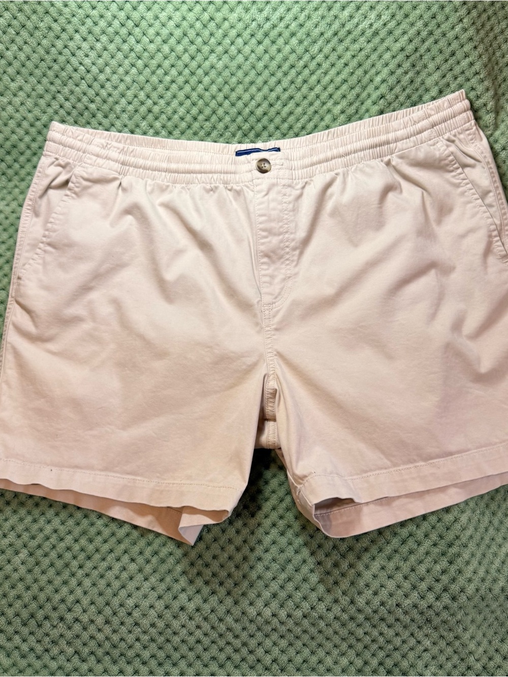 crown & ivy Tan Elastic Waist Casual Shorts